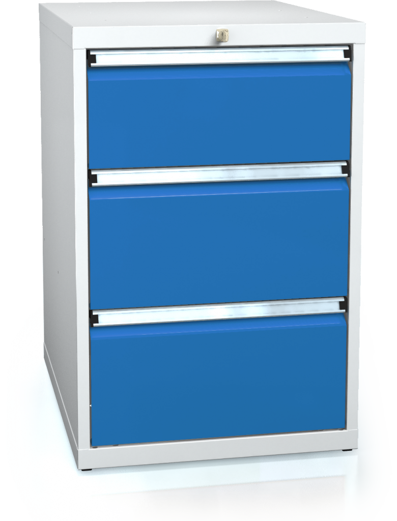 Unterbaublöcke für Werkbänke 840 x 555 x 600 - 3x Schubladen